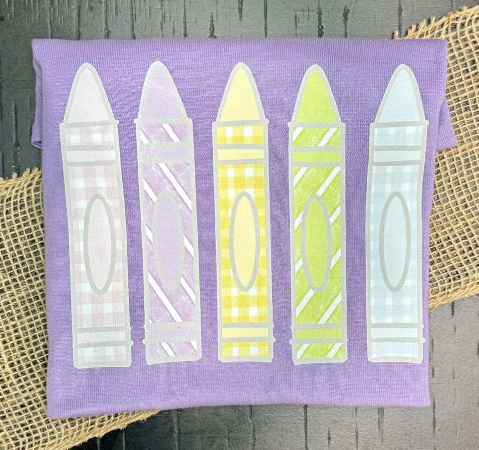 Girly Crayon PNG Clipart
