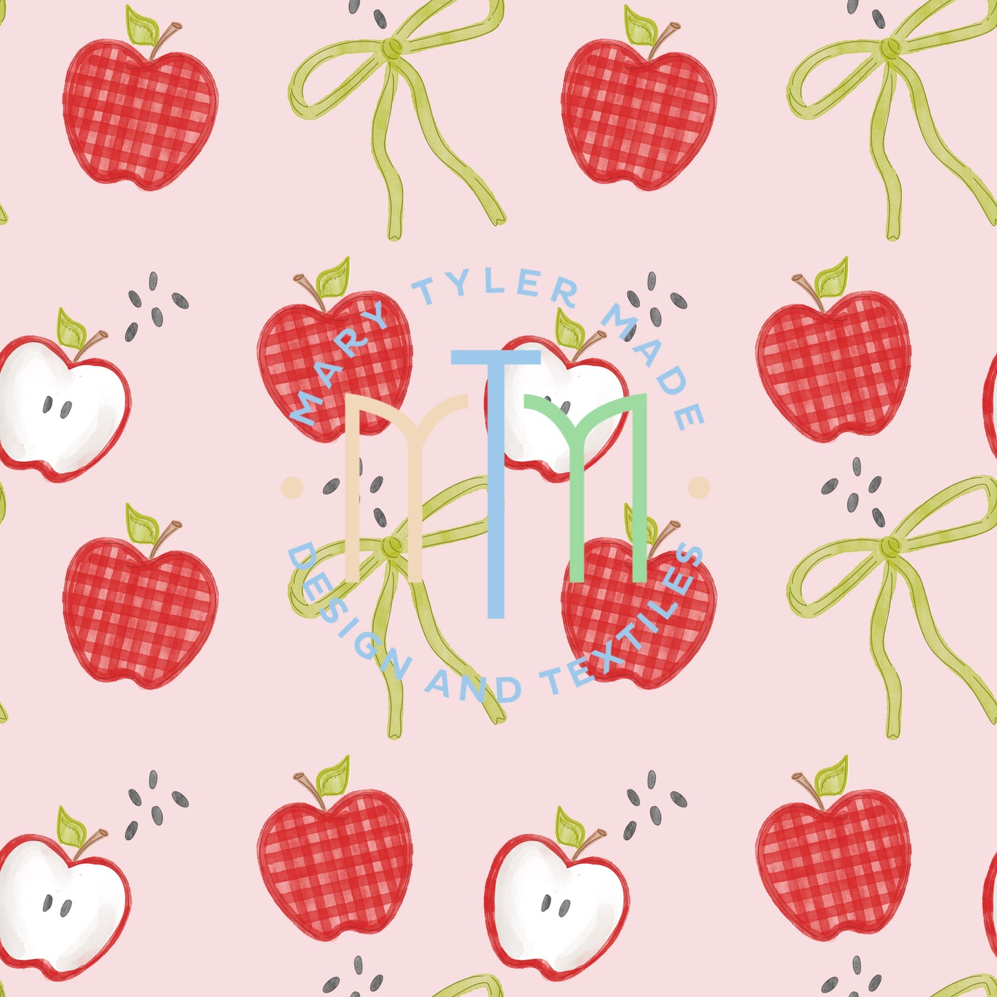 Pink Apples Seamless Exclusive