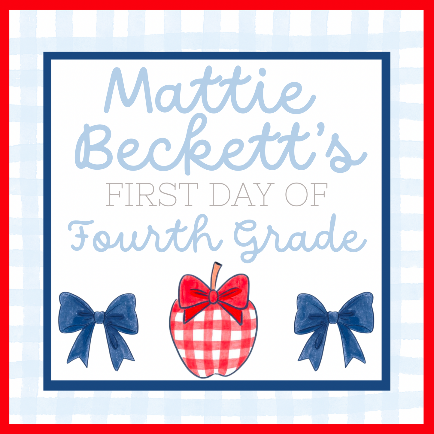 Back to School High Quality Flip Sign