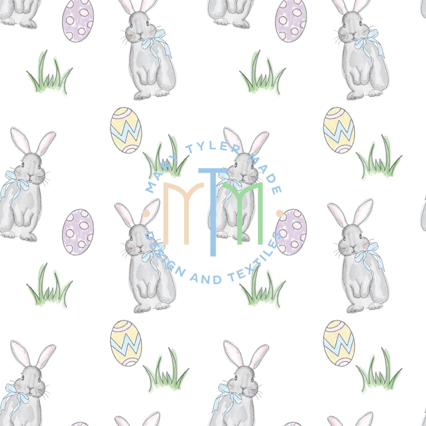 Bunny Delight Seamless Design- Instant Download