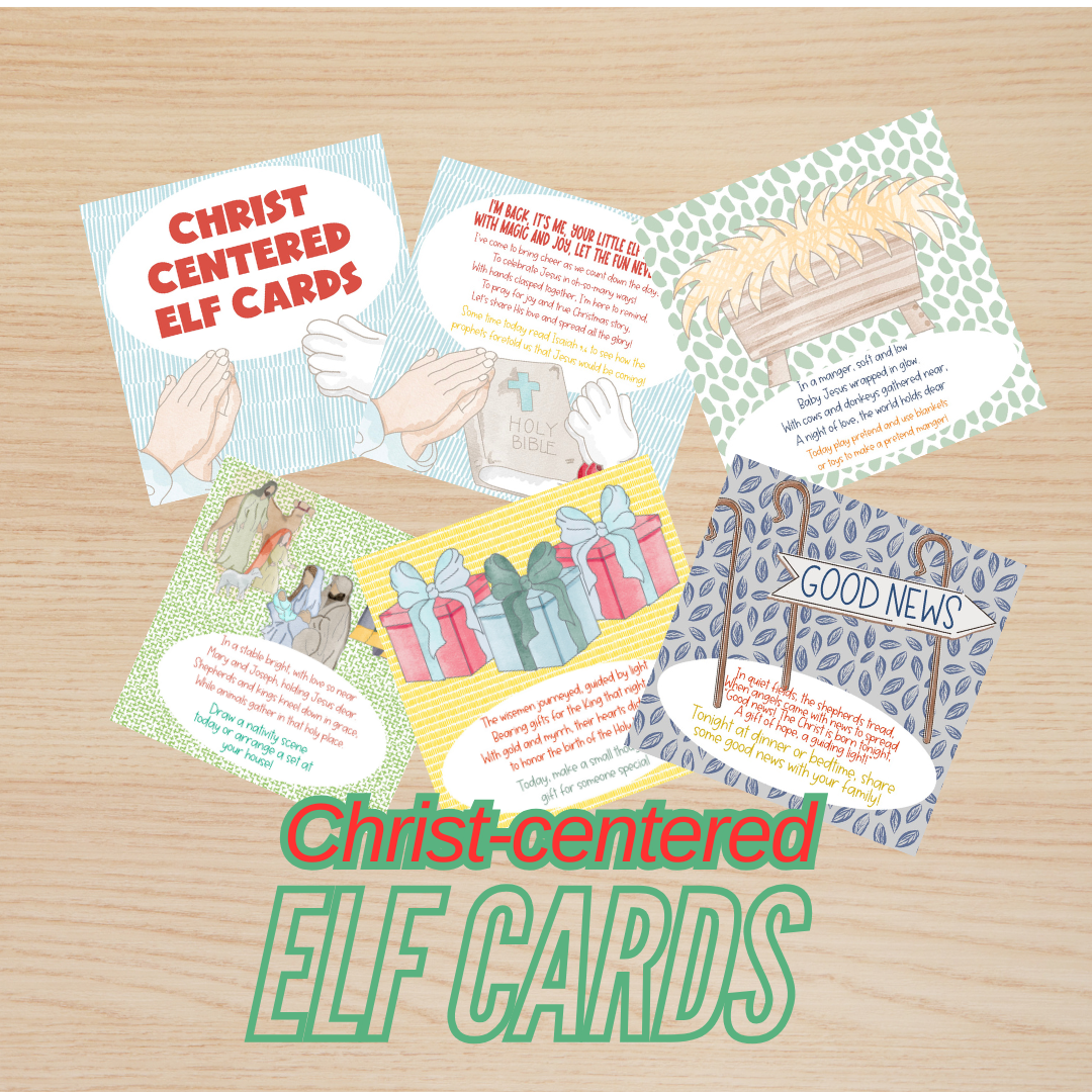 Christ Centered Elf Cards (Print on Demand)