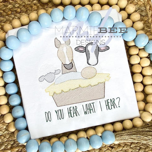 Savior Baby And Animals Quick Stitch Embroidery
