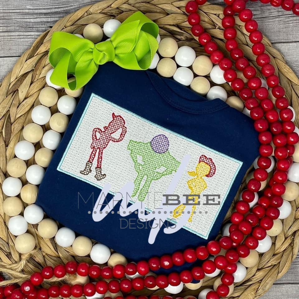 Faux Smock Toy Fun Silhouettes