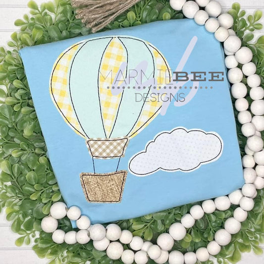 Hot Air Balloon Applique