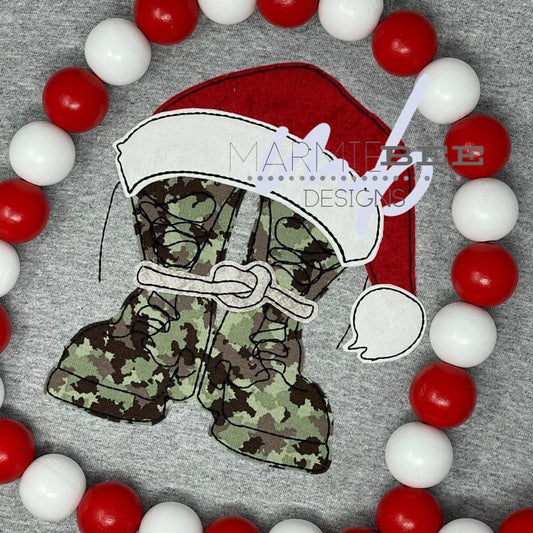Military Christmas Boots