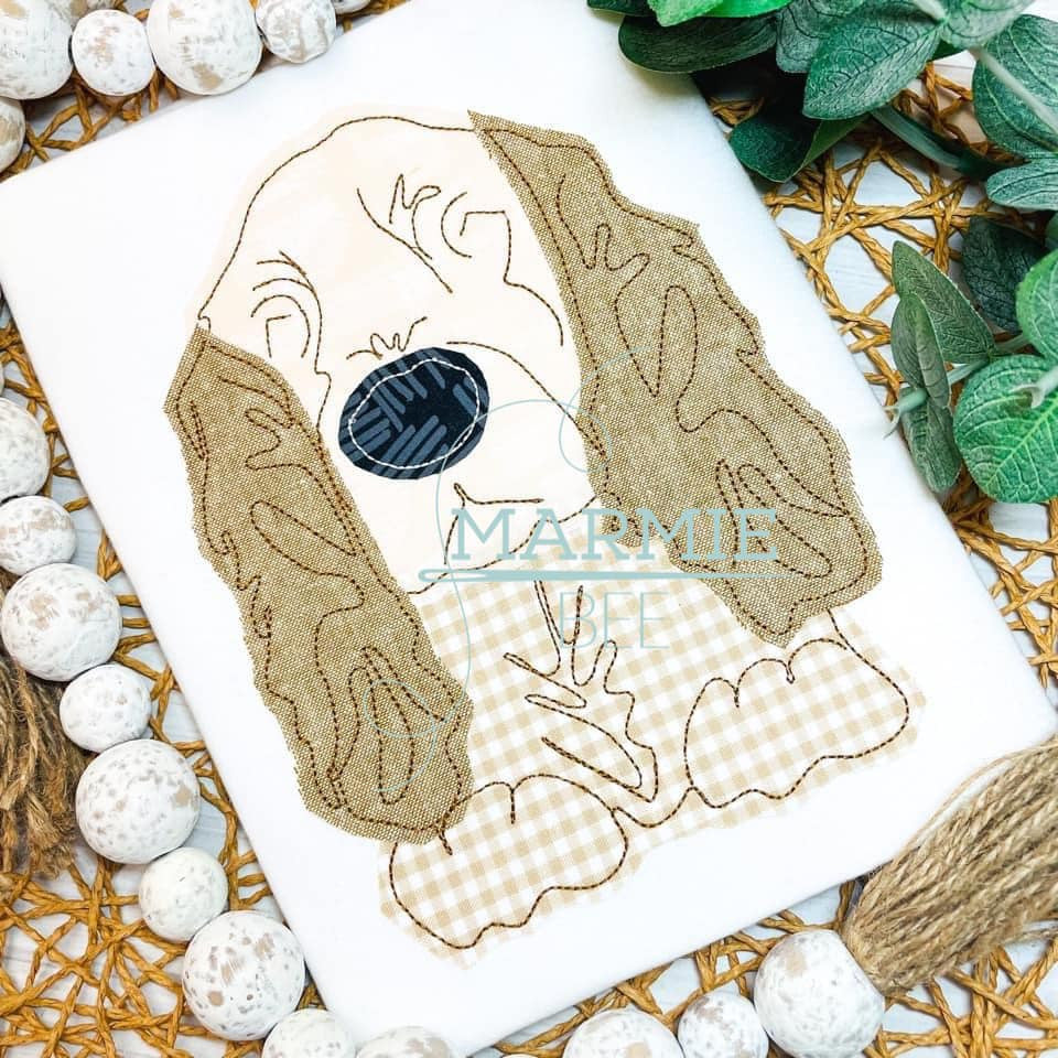Spaniel Dog Applique