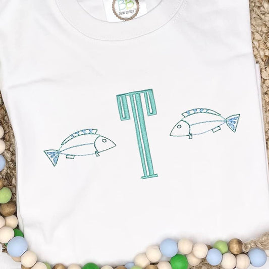 Funky Fish Minis Embroidery ***Font NOT Included***
