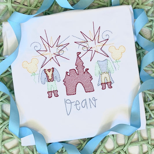 Magic Prince Land Quick Stitch Embroidery