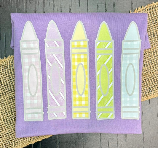 Girly Crayon PNG Clipart