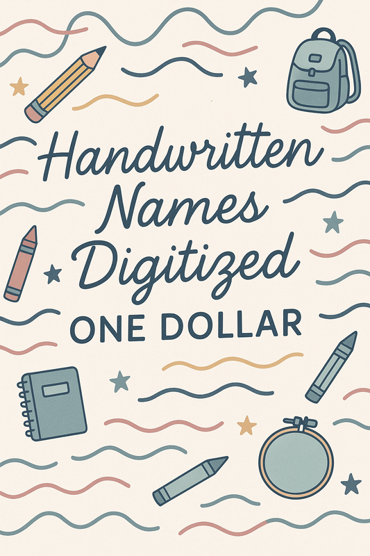 Handwritten Names Digitzed
