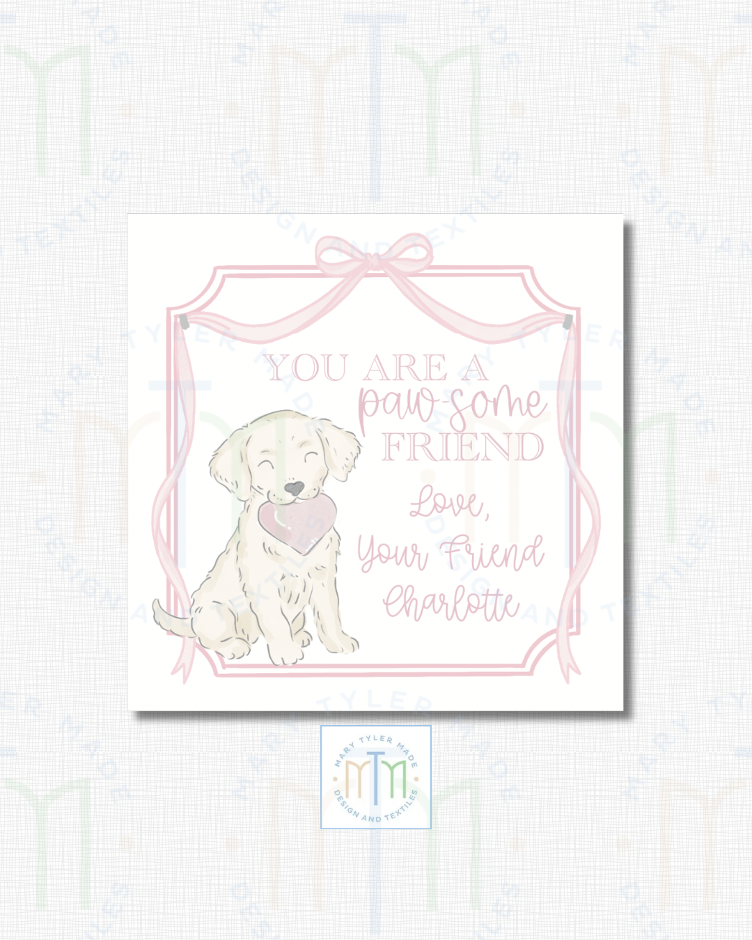 Print at Home-  Kitten Happy Valentine’s Day