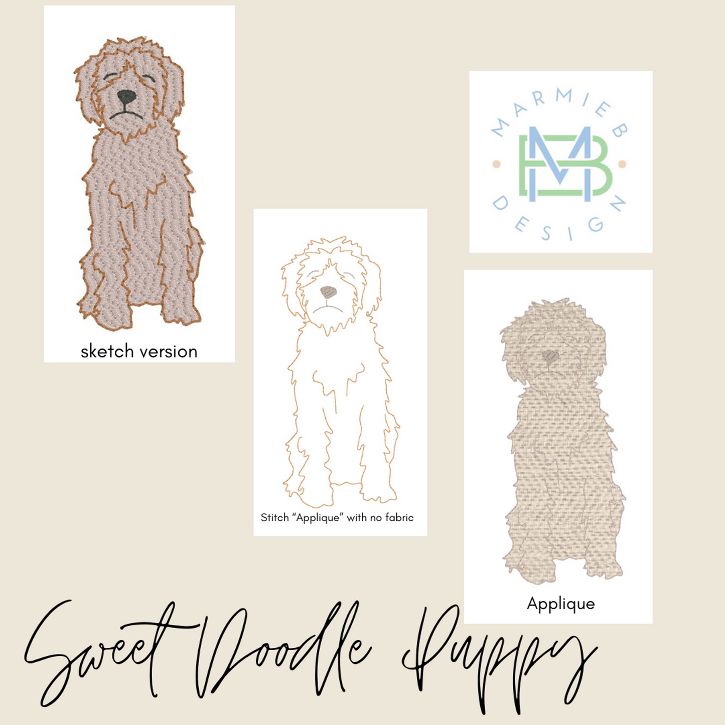 LTC Sweet Doodle Embroidery (Applique & Fill)