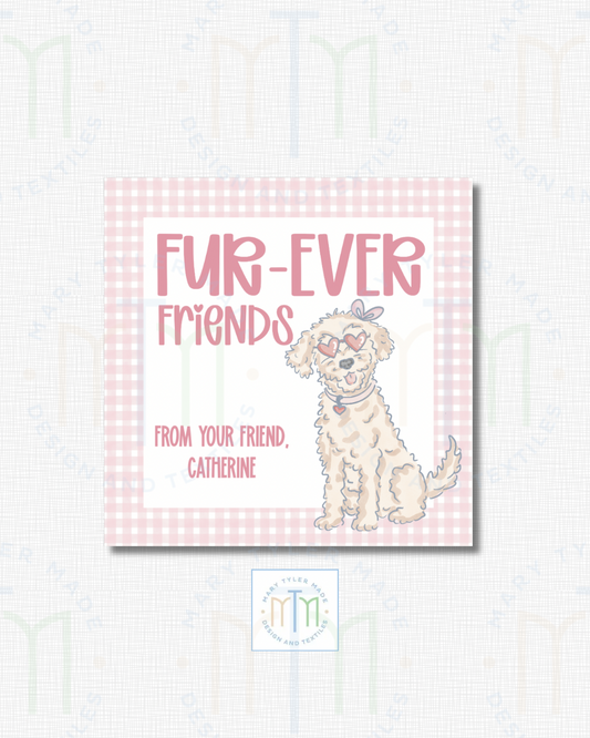 Print at Home- FurEver Friends Pink