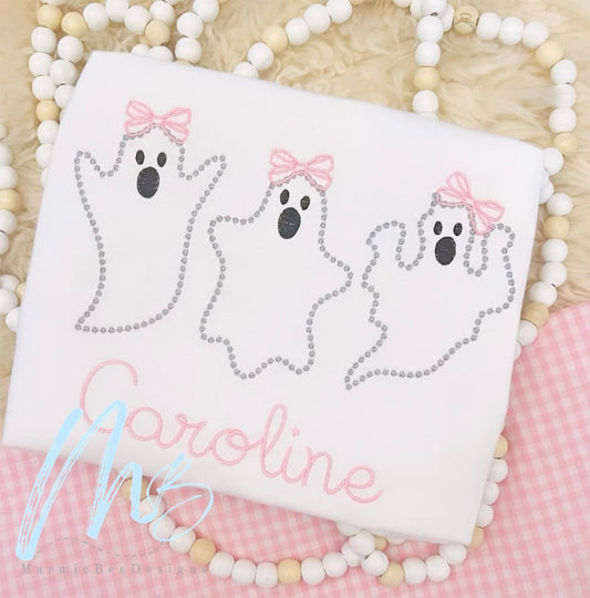 French Knot Ghost Girl