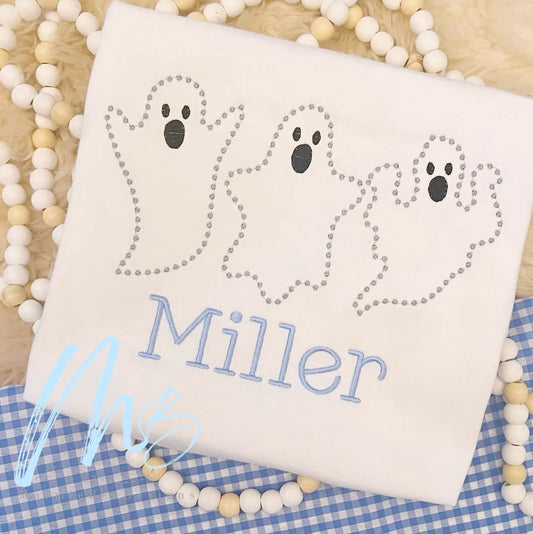 French Knot Ghost Boy
