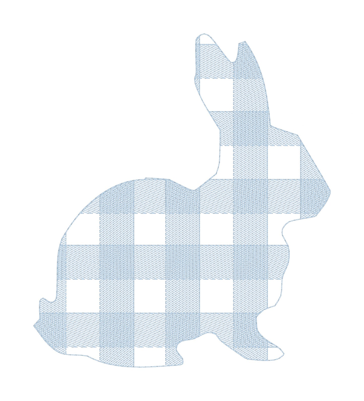 Plaid Bunny Boy Sketch
