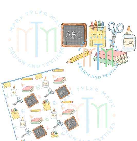 Back to School Bundle Clipart- Instant Download